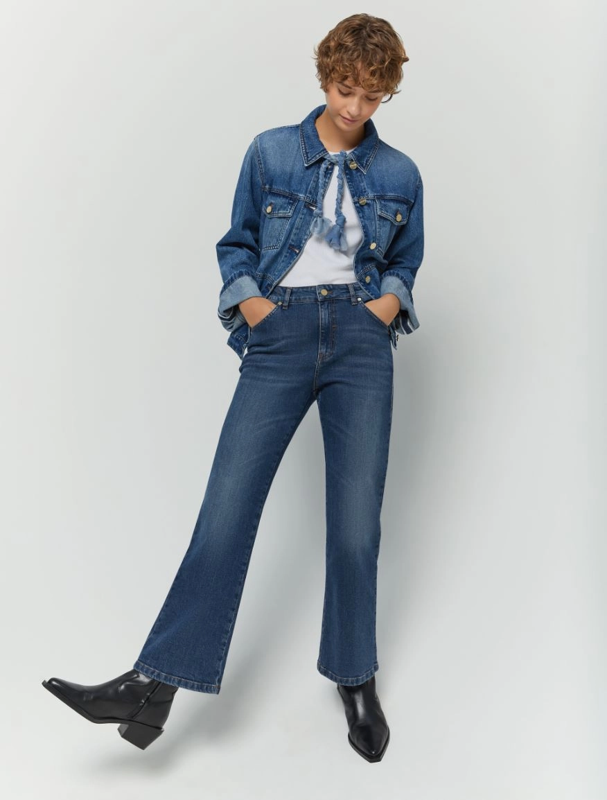 Katrina Ls Loose Jacket Light Blue Denim main image 0