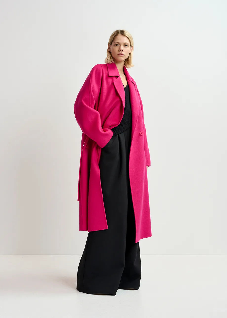 Fuschia coat hotsell