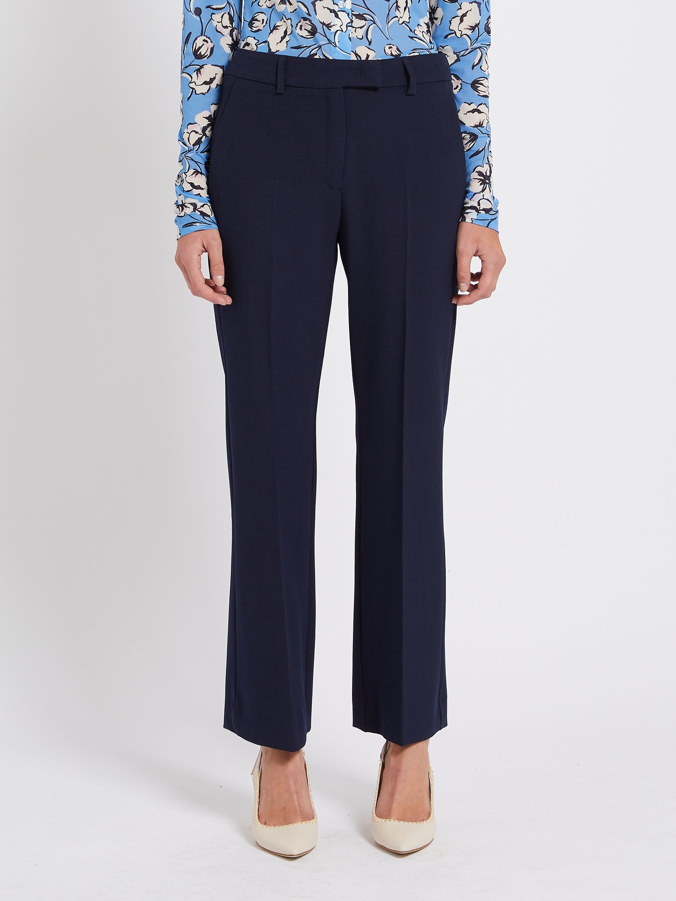 MARELLA Navy Trousers – Women’s Fashion By Katriona