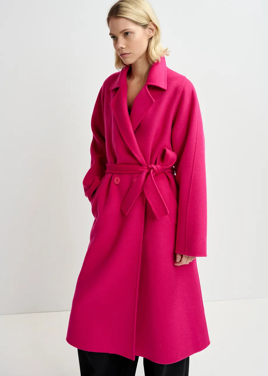 ESSENTIEL Fuchsia Coat Women s Fashion by Katriona